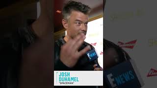 Happy Birthday Josh Duhamel! He was a “Spaceman” on set alright! #shorts | E! News