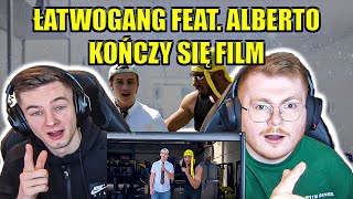 THIS IS TOO FUNNY! ŁATWOGANG FEAT. ALBERTO - KOŃCZY SIĘ FILM - ENGLISH AND POLISH REACTION