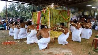 Paanapidutham, a folk ritual performance