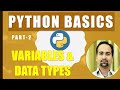 Python Tutorial for Beginners [Part-2] - Variables and Data Types