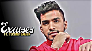 Excuses Ft. Techno gamer 😈 Song by AP Dhillon and Gurinder Gill 🔥🔥 #shorts