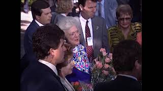 MT2146 - Trip to Moscow and Kiev, Mrs Bush and Mrs Gorbachev Speak to the Press - 30 July 1991