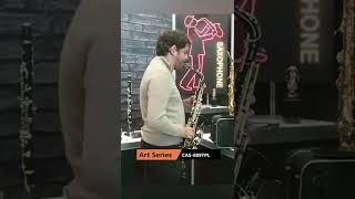 Château Professional Alto painted saxophone - Art Series - Liberty (CAS-889TPL) musikmesse #short