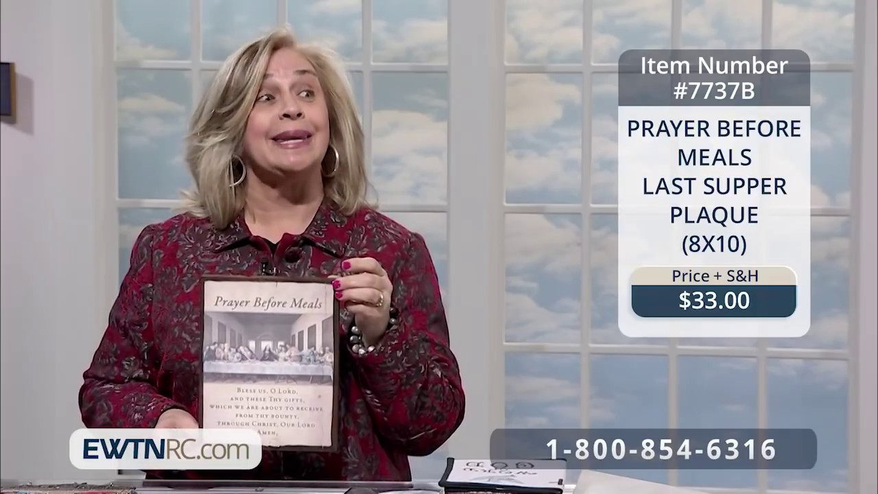 EWTN Religious Catalogue - 2019-04-01 - Last Supper Tapestry - YouTube