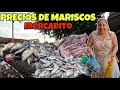 PRECIOS de MARISCOS en El Salvador. Mercadito de pescados 🦐🦞🐠 frescos.