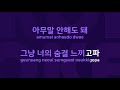 널 위해서라면 originally performed by 신승훈 karaoke verison