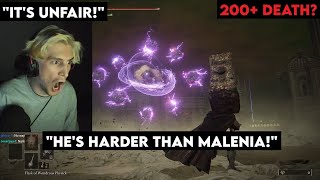 xQc Vs Promised Consort Radahn Boss Fight - Elden Ring Shadow of the Erdtree