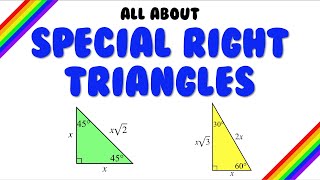 Special Right Triangles | Why They Work and the EASIEST Way to Solve Them