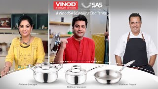 #VinodSASCookingChallenge| Chef Kunal | Matar Paneer मटर पनीर | Platinum Triply Cookware