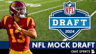 2024 NFL Mock Draft: 1st Round Projections & Some 2nd Round Picks Ft. Caleb Williams, Jayden Daniels