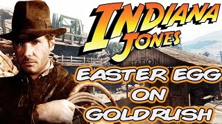 COD GHOSTS "INDIANA JONES" Easter Egg on GOLDRUSH - NEMESIS DLC (Call of Duty) | Chaos