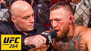 UFC 264 Dustin Poirier vs Conor Mcgregor 3 interview after the fight