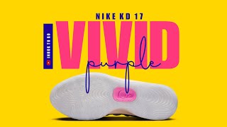 Nike Zoom KD 17 VIVID PURPLE 2024 DETAILED LOOK + RELEASE INFORMATION