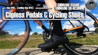 vlog #92【Open Box #6】Clipless Pedal & Cycling Shoes - Shimano RS500, Shimano SH-RC300