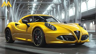 2025 Alfa Romeo 4C：あなたが見る必要があるスリリングなパフォーマンスマシン！