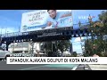 viral spanduk ajakan golput pemilu 2024 di kota malang