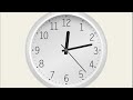 Tick clock 4 hours 🎼🕓🎵 video sound asmr for better sleep no ads during video