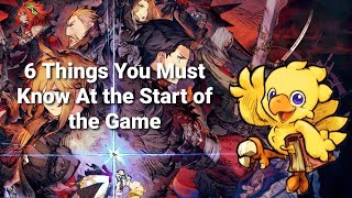 6 Tips for Beginner's Guide l Final Fantasy: Brave Exvius War of the Visions