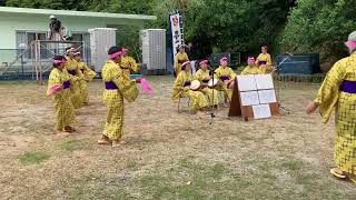 20231014大宜味村謝名城の豊年踊り　女エイサー