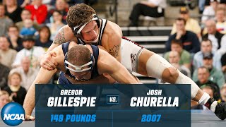 Gregor Gillespie vs. Josh Churella: 2007 NCAA title match at 149 pounds