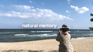 natural memory 2024 겨울 영상사진첩/강릉바다/속초바다/해돋이/vlog49/강릉여행/속초여행/곳곳에 장식된 크리스마스/설악산뷰/설악산울산바위뷰