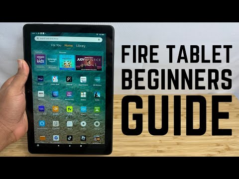 Amazon Fire HD10 Tablet – Complete Beginner’s Guide