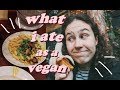 🍌 a seriously morish WHAT I ATE IN A DAY (vegan) 🍌 cardboard and grass free - woo !