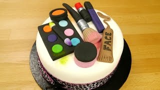 How To Make A Groovy Make Up Cake