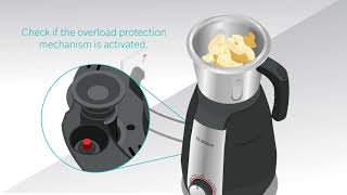 Ensure smooth functioning of your Bosch TrueMixx mixer grinder with these troubleshooting tips