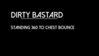 Standing 360 to Chest Bounce (Dirty Bastard) | Slackline Tricks | Slackline Industries