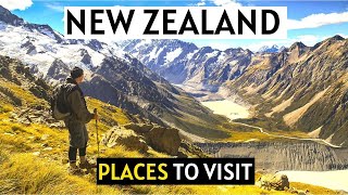 10 best places to visit in New Zealand - Travel Video.
