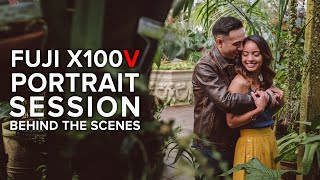 Engagement Photoshoot Behind The Scenes - Fujifilm X100V Portraits