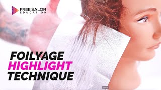 Quick Guide: Foilyage Highlight Technique Breakdown