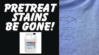 How To Pretreat A Shirt Correctly To Prevent Stains \u0026 How To Do It Faster