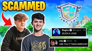Bugha and Clix Scammed by Epic in FNCS Qualifiers