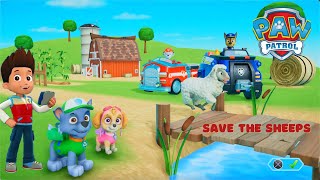 Paw Patrol: On a roll | Rescues the Sheeps | #ps5 #animation #pawpatrol #gameplay