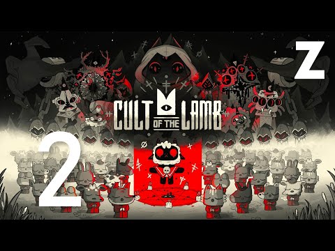 Заквиель играет в игру Cult Of The Lamb — Часть 2