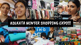 THE HAAT - WINTER SHOPPING EXPO, Kolkata ✨|Mutton Roll at Arsalan?😶