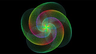 Spectacular Spirals: Python Art Unleashed #PythonArt #TurtleGraphics #SpectacularSpirals #python