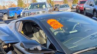 2023 Black Corvette Stingray Coupe 3LT at the Rossi Auto Group Washington, New Jersey