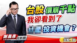 2025.02.03【台股價崩千點 我卻看到了什麼投資機會？】台股怪談 謝晨彥分析師