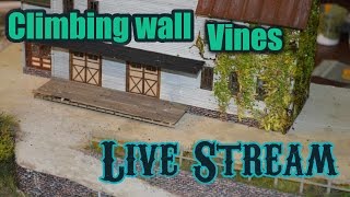 Climbing wall vines from scratch | Livestream