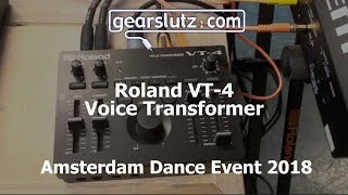 Roland VT-4 Voice Transformer @ ADE 2018