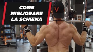 Come migliorare la SCHIENA con la LAT MACHINE