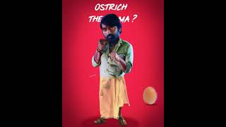 intha Ostrich theriyuma ? master movie bhavani Dialogue... Ostrich story 😂 #ostrich #mastermovie