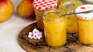 Delicious Homemade Mango Jam (4 ingredients!)