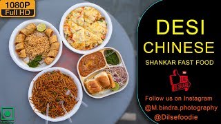 Double Cheese Pizza, Desi Chowmein And Spring Roll At Shankar Fast food