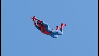 Spider-Man Animatronic Stunt Show (4K VR 3D) | Disney California Adventure!