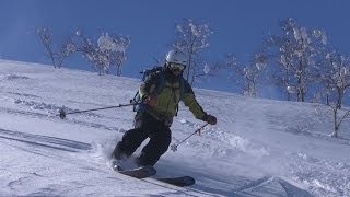 鍋倉山パウダー　Backcountry Powder skiing in Mt.Nabekura 【バックカントリー】