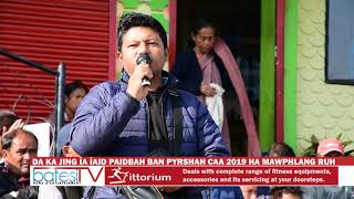 DA KA JING ÏA ÏAID PAIDBAH BAN PYRSHAH CAA 2019 HA MAWPHLANG RUH